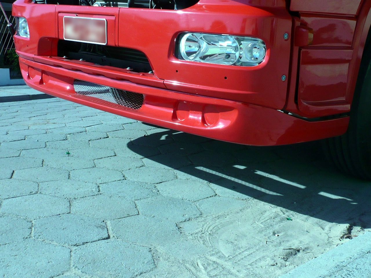 Spoiler MB Atego inteiro 2008 à 2011